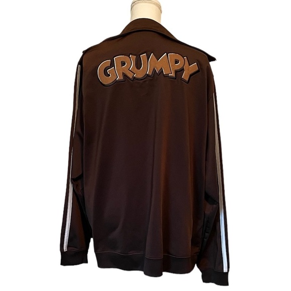 Disney Grumpy Dwarf Track Style Zip Up Jacket Women’s Large - Picture 6 of 13